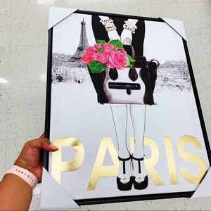 Paris Canvas Piece